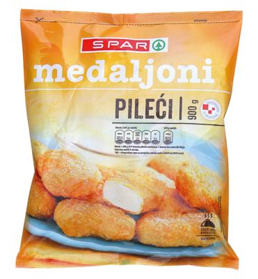 PAN.PILEĆ.MEDALJONI SPAR 900 g