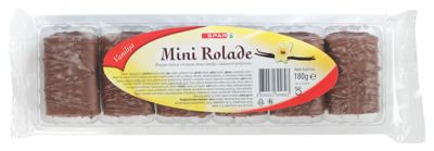 SPAR MINI ROLADE S VANILI.180g