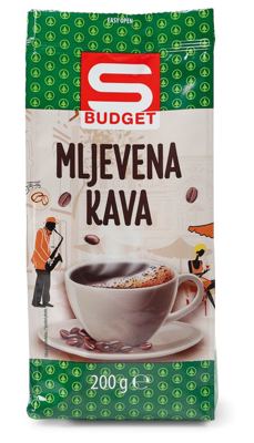 KAVA MLJEVENA S BUDGET 200 g