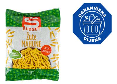 MAHUNA ŽUTA S-BUDGET 400 g