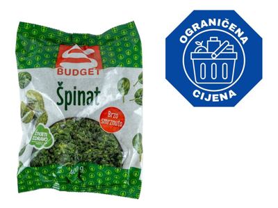ŠPINAT S-BUDGET 400 g