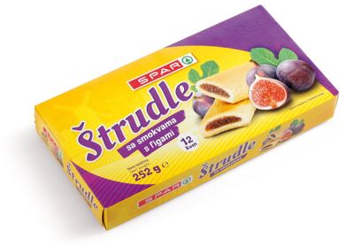 ŠTRUDLA SPAR SMOKVA 252 g
