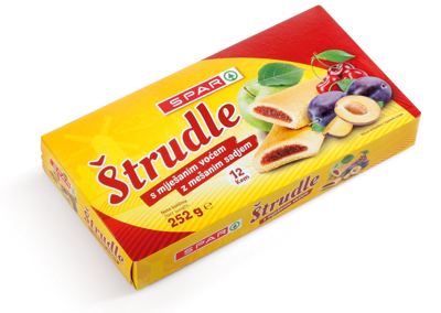 ŠTRUDLA SPAR MIJEŠ.VOĆE 252 g