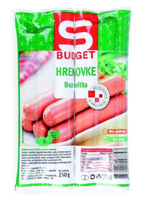 HREN.BEZ OVITKA 250 g S BUDGET