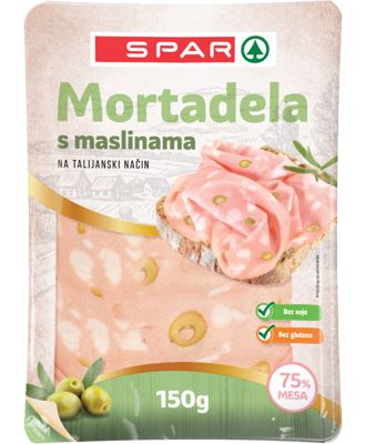MORTADELA S MASLIN.150 g SPAR