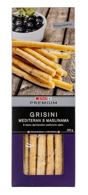 GRISINI PREMIUM MEDITERAN 200g