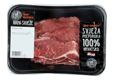 Svinjski vrat s kosti