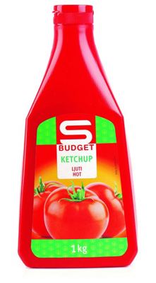 KETCHUP S-BUDGET LJUTI 1 kg