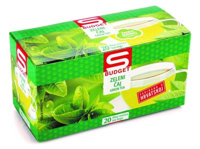 ČAJ S-BUDGET ZELENI ČAJ 30 g