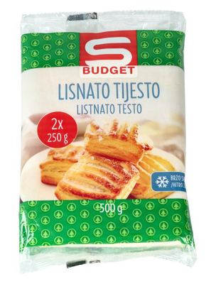 LISNATO TIJESTO S-BUDGET 500 g