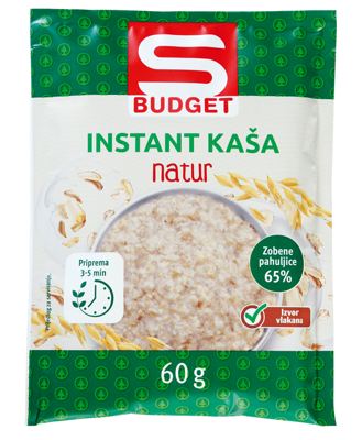 INST.KAŠA S-BUDGET NATUR 60 g