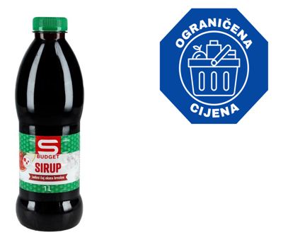 SIRUP S-BUDGET L.ČAJ BRESK.1 L