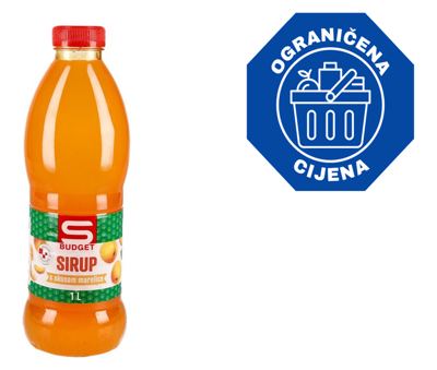 SIRUP S-BUDGET MARELICA 1 L
