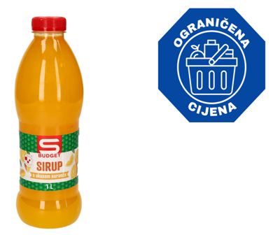 SIRUP S-BUDGET NARANČA 1 L