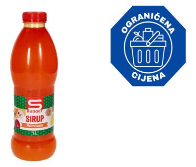 SIRUP S-BUDGET MULTIVITAMI.1 L