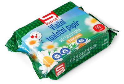 TOAL.PAP.S BUDGET VLAŽNI 60/1