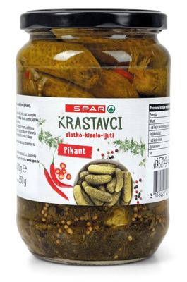 KRAST.SPAR PIKANT SL.KIS.670 g