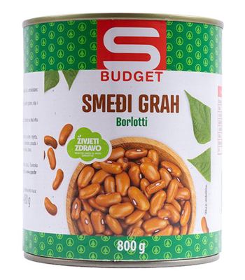GRAH S-BUDGET SMEĐI 800 g