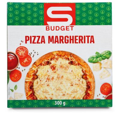 PIZZA MARGHERIT.S-BUDGET 300 g