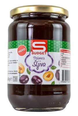 PEKMEZ S-BUDGET ŠLJIVA 860 g