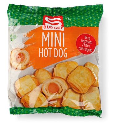 MINI HOT DOG S-BUDGET 1 kg