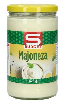 MAJONEZA S-BUDGET STAKL.620 g