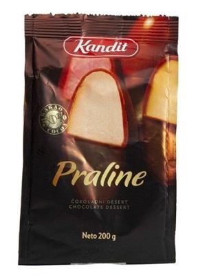 PRALINE ČOK. 200g KANDIT