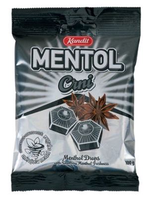 BOMBONI MENTOL CRNI 100 g