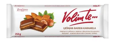 VOLIM TE MLEČNA ČOK. LEŠNIK 253G