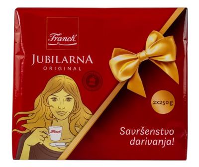 KAVA FRANCK 500G MLJEV.JUBILARNA VAKUM -8/1- ( 2*250G )