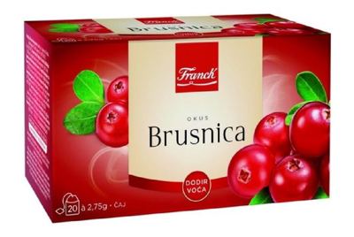 ČAJ BRUSNICA FILTER 55 g K. FRANCK