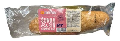 SENDVIČ SUNKA SIR 215 g