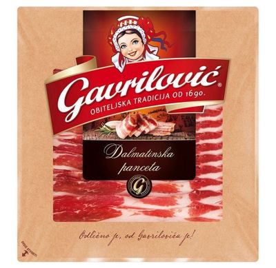 PANCETA DALMATINSKA NARESCI 100g GAVRILOVIĆ