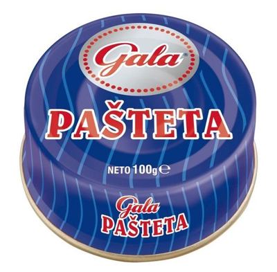 PAŠTETA GAVRILOVIĆ 100g GALA