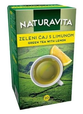 ČAJ ZELENI S OKUSOM LIMUNA 40g