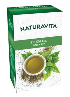 NATURAVITA ČAJ MAXI ZELENI ČAJ 40*2