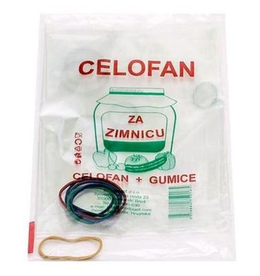 CELOFAN ZA ZIMNICU S GUMICAMA