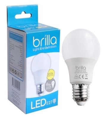 ŽARULJA BRILLA LED E27 A60 8,5W (60W)