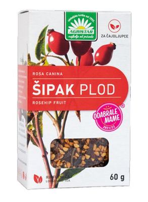 ČAJ ŠIPAK PLOD 60g