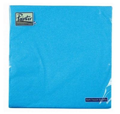 SALVETE PAINTER SOFT 38X38 cm 40/1 SV. PLAVE DELF