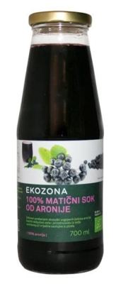 Ekozona Sok aronija 100% Bio 700 ml