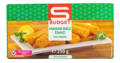 RIBLJI ŠTAPIĆI S-BUDGET 250 g