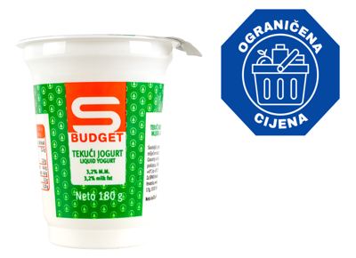 JOGURT TEK.3,2% S BUDGET 180 g