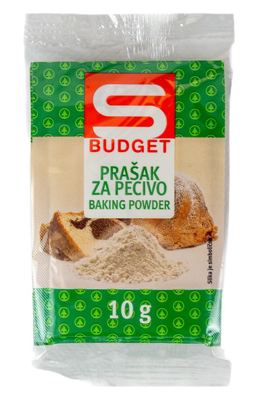 PRAŠ.ZA PECIVO S-BUDGET 5X10 g