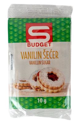 VANILIN ŠEĆER S-BUDGET 5X10 g