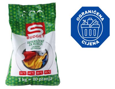 DET.ZA PR.RUBLJA S BUDGET 3 kg