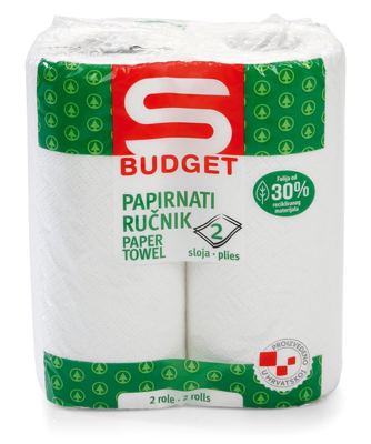 PAPIR.RUČNIK S BUDGET 2SL 2/1