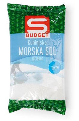 SOL S-BUDGET SITNA MORSKA 1 kg
