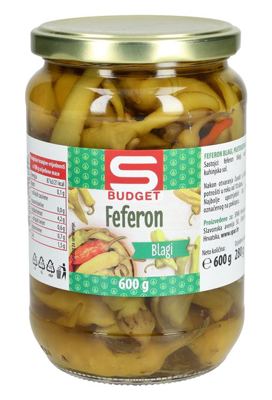 FEFERONI S-BUDGET BLAGI 600 g