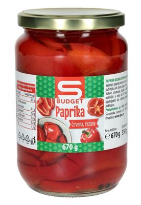 PAPRIKA S-BUDGET REZ.CRV.670 g